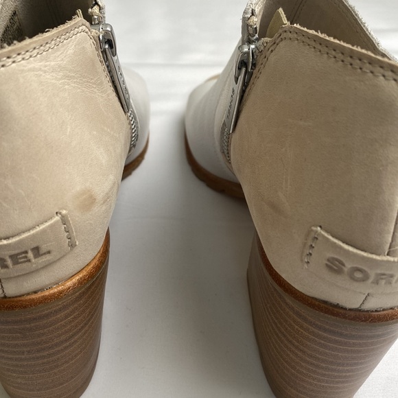 Sorel Nadia Ankle Peep Toe Booties in Woman’s size 8.5 - Picture 10 of 10